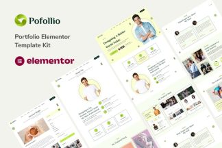 Download Pofollio - Portfolio Elementor Template Kit