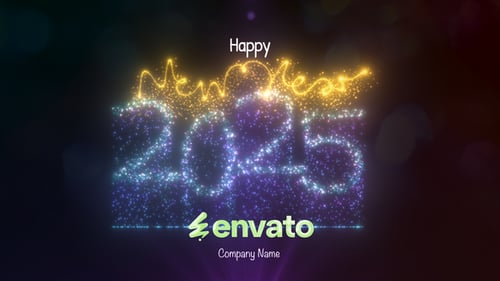 Download 2025 Happy New Year After Effect Template