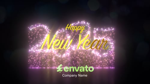 Download 2025 New Year Celebration After Effect Template