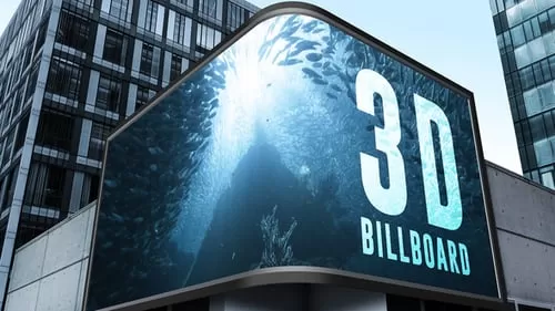 Download 3D Billboard Mockup After Effects Template