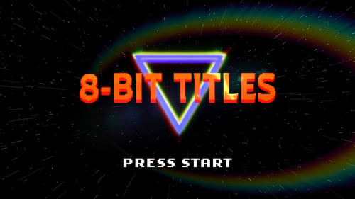 Download 8-Bit Titles Premiere Pro Template