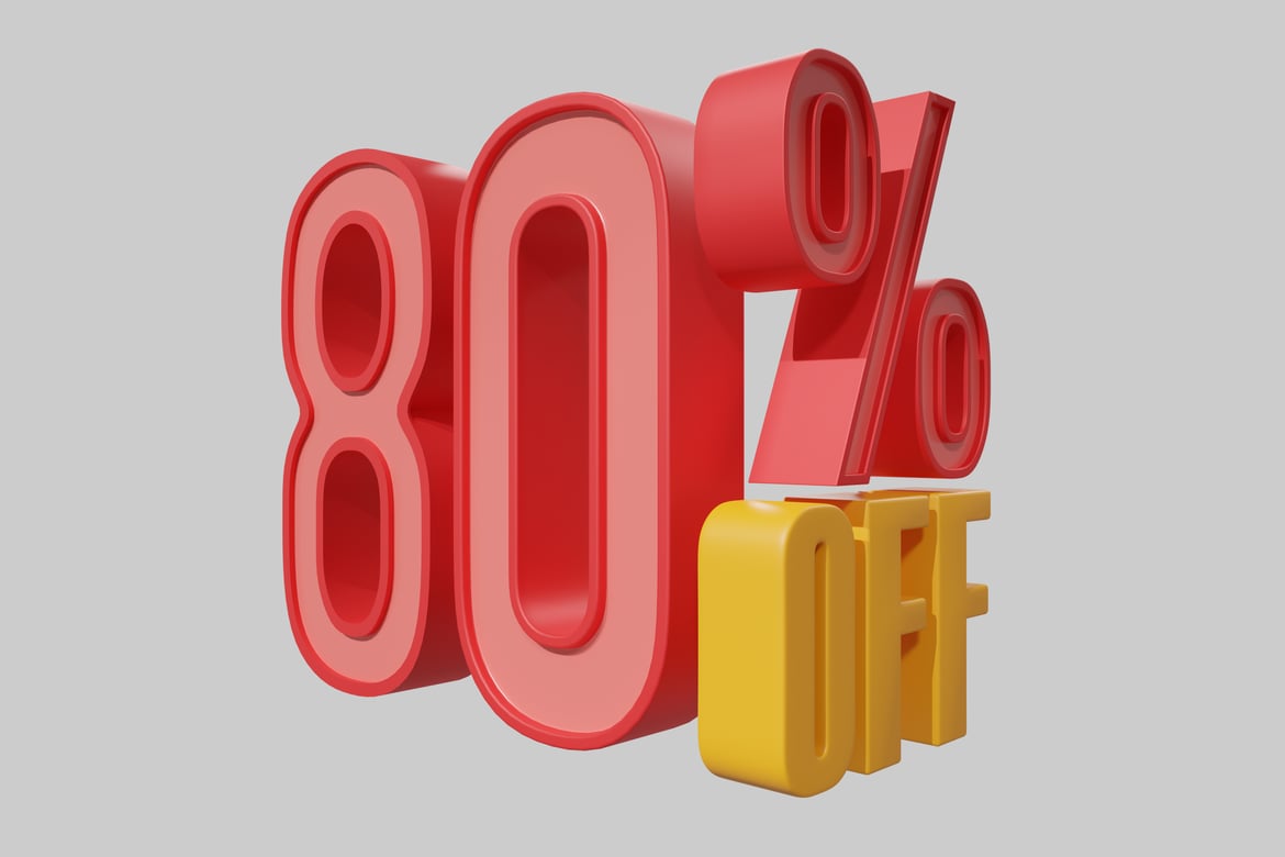 Download 80% Off 3D Model