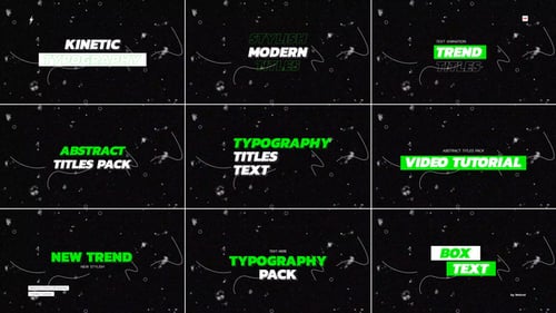 Download Abstract Titles | FCPX & Apple Motion Apple Motion Template