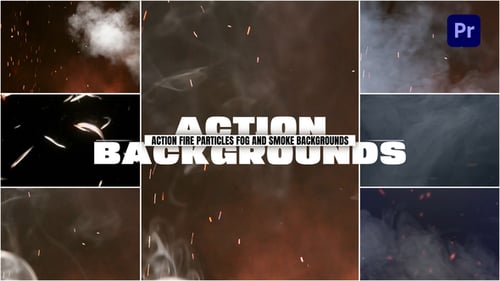 Download Action Fire Particles Fog and Smoke Backgrounds For Premiere Pro Premiere Pro Template