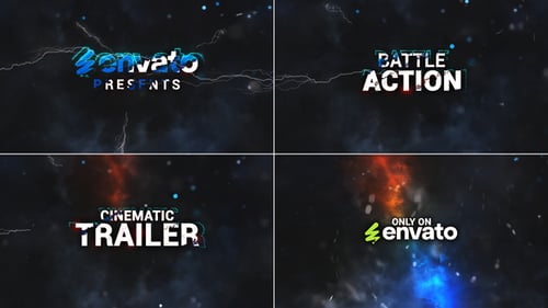 Download Action Trailer Titles // Cinematic Trailer After Effect Template