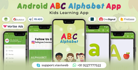 Download Android ABC Alphabet App - Kids Learning App