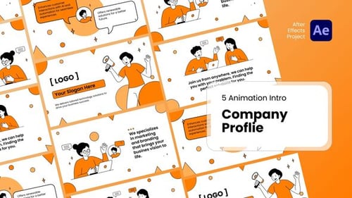 Download Animation Intro - Company Profile s After Effect Template