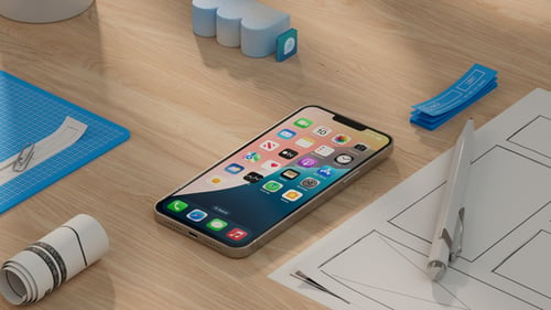 Download App Promo Phone Mockup After Effect Template