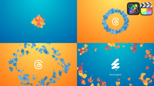 Download Autumn Logo for FCPX Apple Motion Template