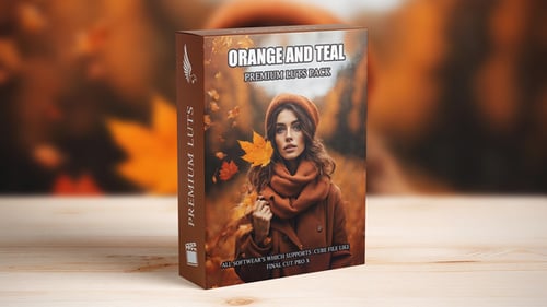 Download Autumn with Our Fall Orange and Teal Cinematic LUTs Pack Final Cut Pro Template