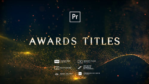 Download Awards Titles MOGRT Premiere Pro Template