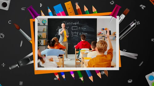 Download Back To School MOGRT Premiere Pro Template