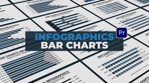 Download Bars Charts Infographics MOGRT Premiere Pro Template