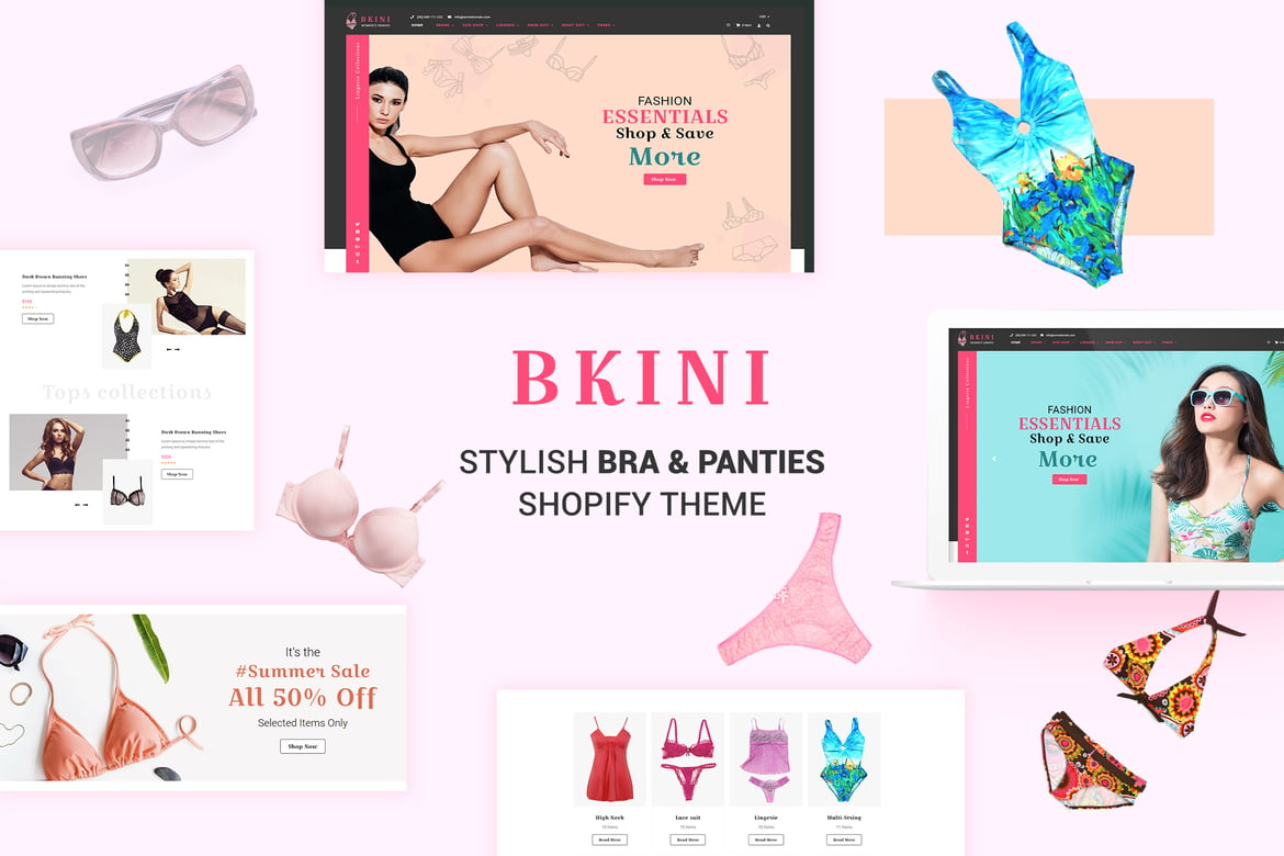 Download Bkini - Bikini Shopify Theme