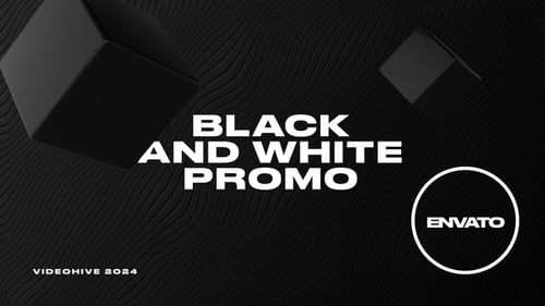 Download Black And White Promo Opener After Effect Template