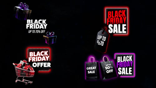 Download Black Friday Sale Lower Thirds Premiere Pro Template