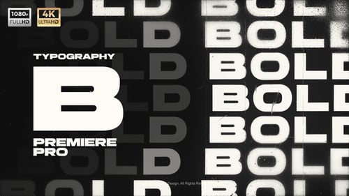 Download Bold Typography Premiere Pro Template