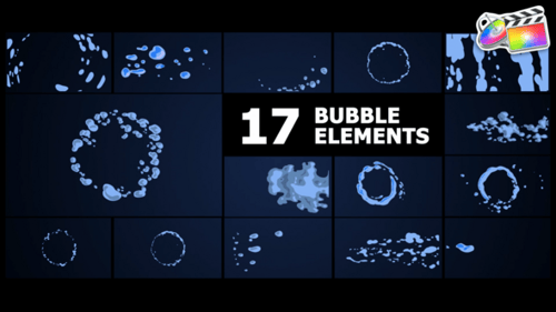 Download Bubble Elements for FCPX Apple Motion Template