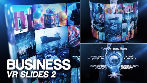 Download Business VR Slides 2 After Effect Template