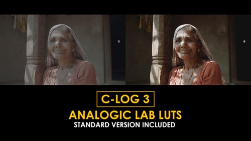 Download C-Log3 Analogic Lab and Standard Color LUTs Apple Motion Template