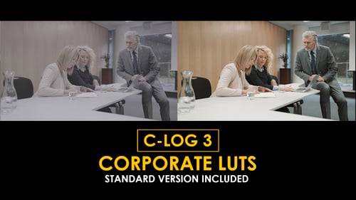 Download C-Log3 Corporate and Standard Color LUTs Apple Motion Template