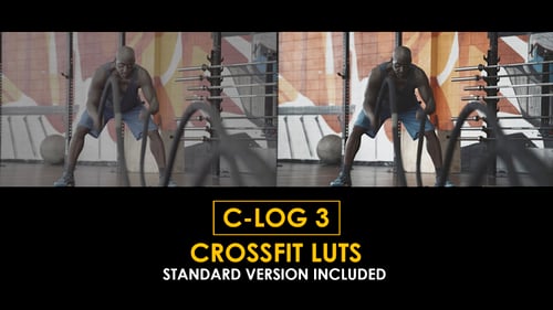 Download C-Log3 Crossfit and Standard Color LUTs Apple Motion Template