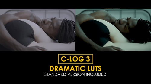 Download C-Log3 Dramatic and Standard Color LUTs Apple Motion Template