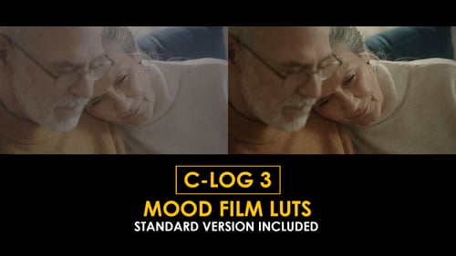 Download C-Log3 Mood Film and Standard Color LUTs Apple Motion Template