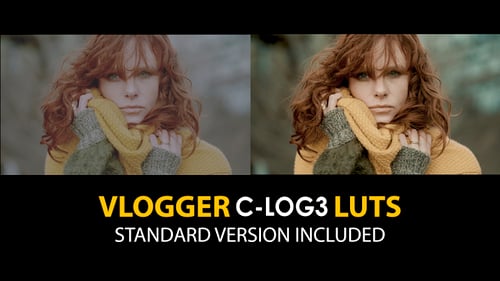 Download C-Log3 Vlogger and Standard Color LUTs Apple Motion Template