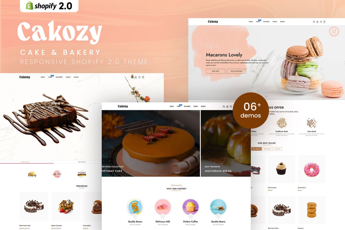 Download Cakozy - Cake & Bakery Shopify 2.0 Theme