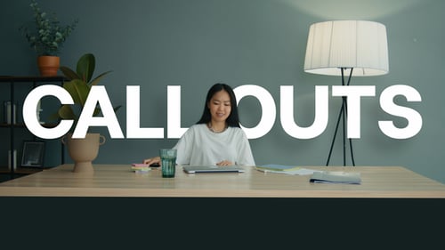 Download Call Outs Final Cut Pro Template