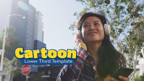 Download Cartoon Lower Thrid Premiere Pro Template