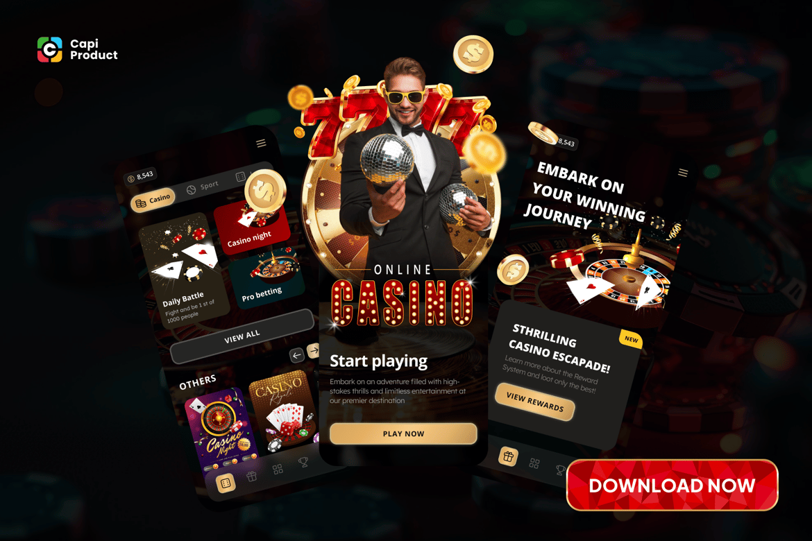 Download Casino App Figma Design