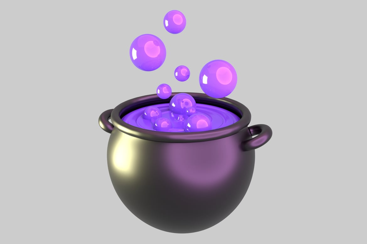 Download Cauldron 3D Model