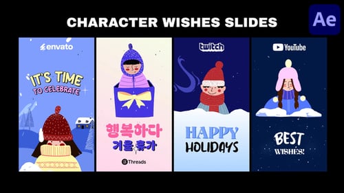 Download Characters Wishes Kids Stories | After Effects After Effect Template