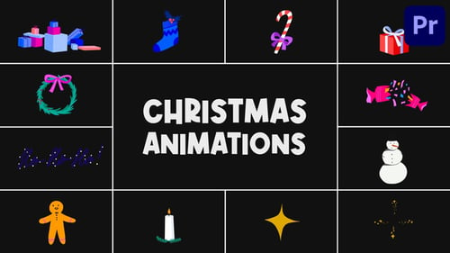 Download Christmas Animations for Premiere Pro Premiere Pro Template