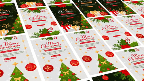 Download Christmas Instagram Story After Effect Template