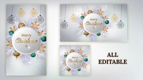 Download Christmas Intro After Effect Template