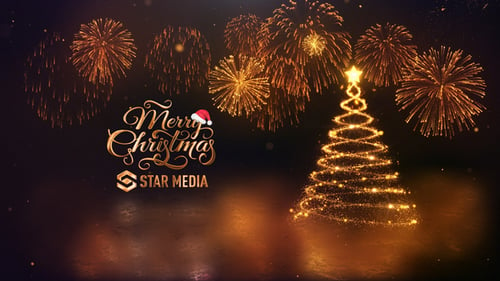 Download Christmas Logo Magic Holiday After Effect Template