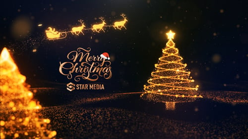 Download Christmas Logo Magic Moment After Effect Template