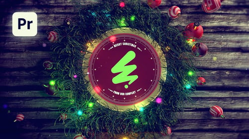 Download Christmas Logo Premiere Pro Template