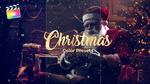 Download Christmas LUTs | Final Cut Pro Apple Motion Template