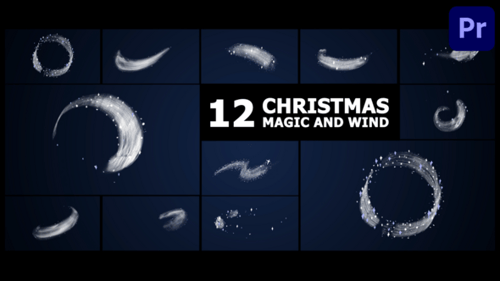 Download Christmas Magic And Wind for Premiere Pro Premiere Pro Template