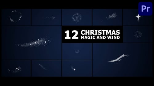 Download Christmas Magic Stars | Premiere Pro MOGRT Premiere Pro Template