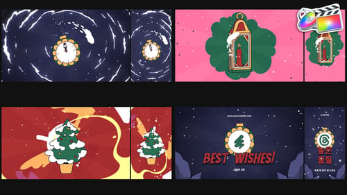 Download Christmas Morphing Logo Opener | FCPX Apple Motion Template