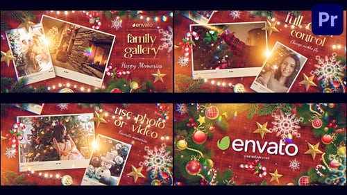 Download Christmas Photo Slideshow for Premiere Pro Premiere Pro Template