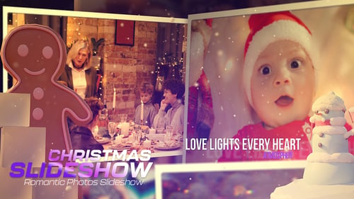 Download Christmas Sensitive Slideshow Gallery After Effect Template