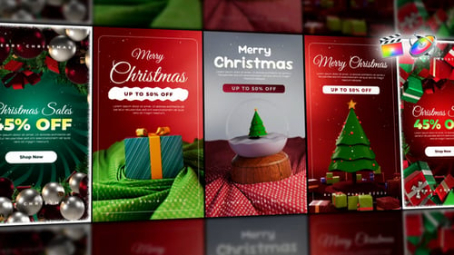 Download Christmas Stories Pack Apple Motion Template