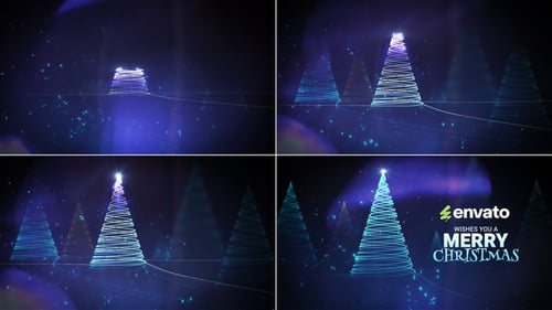 Download Christmas Wishes // Magic Christmas Wishes After Effect Template