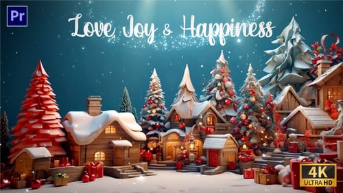 Download Christmas Wishes Opener | Christmas Greetings Premiere Pro Template